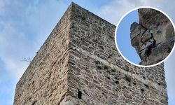Sinop Kalesi’nde gevşeyen taşlar tedirgin ediyor