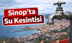 Sinop’ta planlı su kesintisi yaşanacak!