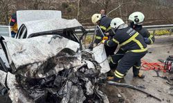 Feci kaza nişanlı çifti hayattan kopardı