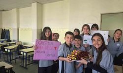 Öğretmenler ve öğrenciler birbirlerine moral oldu