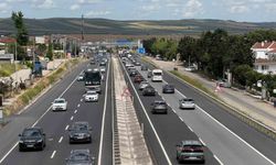 Tekirdağ-İstanbul yolunda yoğunluk