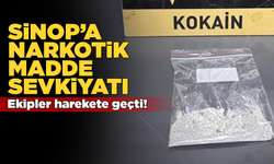 Sinop'a narkotik madde sevkiyatına operasyon
