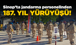 Sinop'ta Jandarma Teşkilatının 187. kuruluş yıl dönümü kutlandı