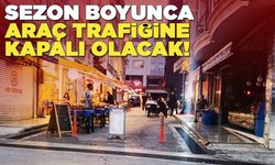 Sinop'ta o sokak araç trafiğine kapatıldı!