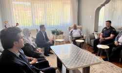 Kaymakam Çelik'ten şehit ailesine ziyaret