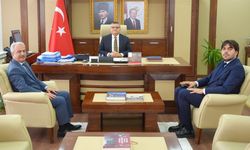 Yeni başhekimden Vali Özarslan'a ziyaret
