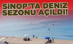 Sinop’ta sıcak hava etkisini gösterdi