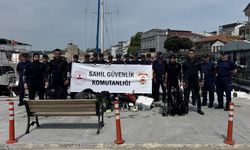 Sinop'ta denizden çıkarılan atıklar farkındalık için sergilendi