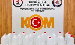 90 litre etil alkol ele geçirildi