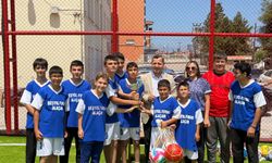 Alaçam'da ortaokullar arası futbol turnuvası düzenlendi