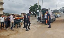 Asansör boşluğuna düşen müteahhit ağır yaralandı