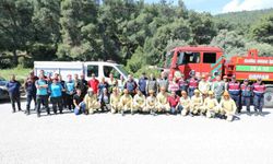 Eş zamanlı orman yangını tatbikatı gerçekleştirildi