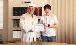 Güney Korel'den geldi, Bolu'da Müslüman oldu