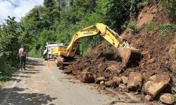 Heyelan nedeniyle ulaşıma kapanan 236 mahalle yolu açıldı