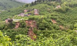 Heyelan riski nedeniyle 33 konut tahliye edildi