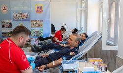 Sinop jandarmasından 187. yılda kan bağışı