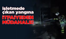 Kurutma makinesinde çıkan yangın korkuttu!