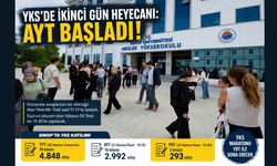 YKS’de ikinci gün heyecanı: AYT başladı