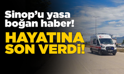 Genç şoför kendi hayatına son verdi!