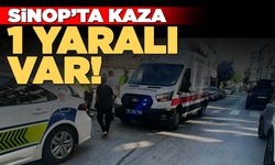 Sinop’ta motosiklet devrildi: 2 genç kız yaralandı!