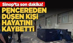 Sinop'ta yüksekten düşen yaşlı adam öldü