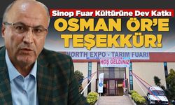 Sinop'un Fuar Hayaline 15 Bin Metrekarelik Destek