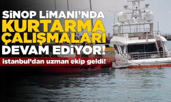 Sinop’ta su alan yatı kurtarma çalışmaları sürüyor