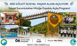 Sinop’ta Yeni Cazibe Merkezi: Nisi Göleti Sosyal Yaşam Alanı Kapılarını Açıyor!