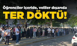 Sinop’ta okul önlerindeki stresli bekleyiş başladı!