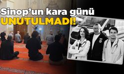 Sinop’ta hayatını kaybeden sağlık çalışanları dualarla anıldı