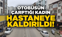 Sinop’ta tur otobüsü genç kadına çarptı