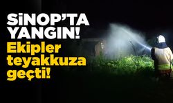 Yaktıkları ateşi söndürmeden gittiler!