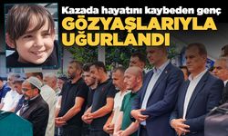 Sinoplu genç gözyaşlarıyla uğurlandı