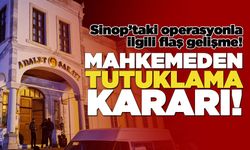 Sinop'taki şafak operasyonunda 3 kişi tutuklandı!