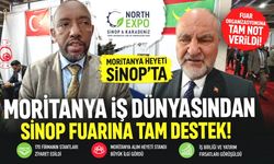 Moritanya Heyeti North Expo Sinop Fuarına tam not verdi