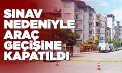 Sinop'ta sınav mesaisi: Trafik tedbirleri devrede