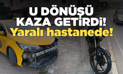 Sinop’ta U dönüşü kazayla sonuçlandı!