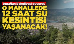 Durağan'da su kesintisi yaşanacak