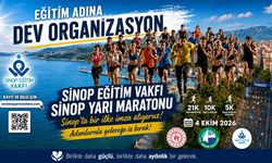 Sinop Yarı Maratonu Eğitim İçin Koşulacak