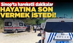 Araç içinde hayatına son vermek istedi