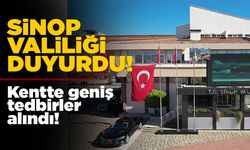 Sinop'ta önemli sınav öncesi geniş güvenlik tedbirleri