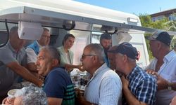 Gerze'de Muharrem ayı dolayısıyla aşure dağıtıldı