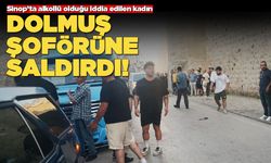 Sinop’ta alkollü yolcu dolmuş şoförünü yaraladı!