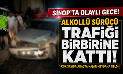 "Dur" ihtarına uymayan alkollü sürücü ekipleri peşine taktı!