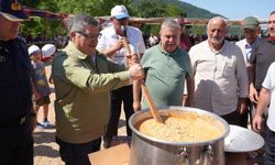 Oğuzeli köyünde geleneksel keşkek şenliği düzenlendi