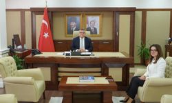 Sinop'un yeni vali yardımcıları Vali Özarslan'ı ziyaret etti
