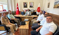 Erfelek Esnaf ve Sanatkarlar Odası’ndan Ersin Yaman’a ziyaret