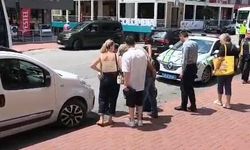 Dengesini kaybedip düşen sürücü yaralandı