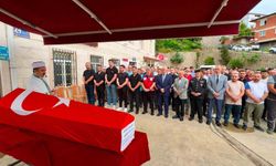 Kıbrıs gazisi son yolculuğuna uğurlandı