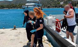 Teknede rahatsızlanan vatandaşa tıbbi tahliye